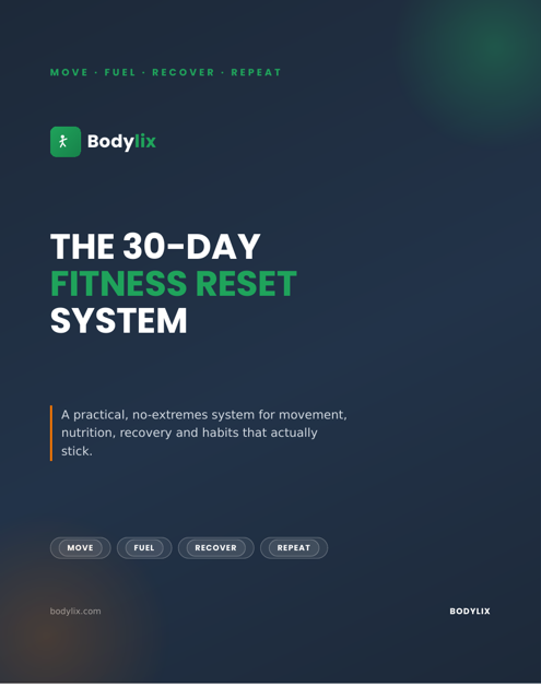 The 30-Day Fitness Reset System cover