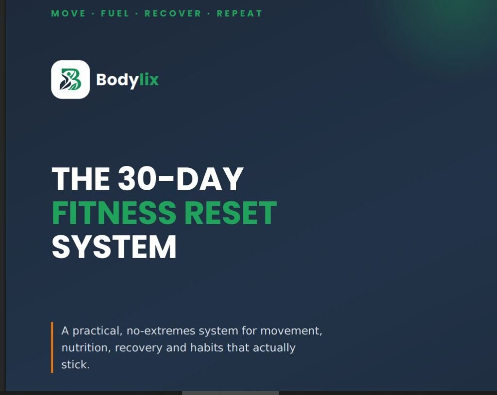 the 30 day fitness reset system