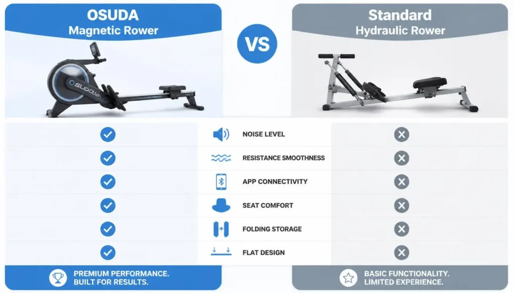 Inexpensive Home Gyms Why the OSUDA Rowing Machine