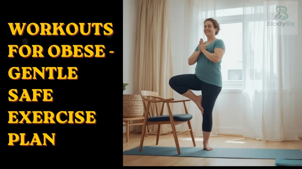 workouts for obese beginners at home - gentle safe exercise plan